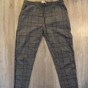 Anthropologie Plaid Pants